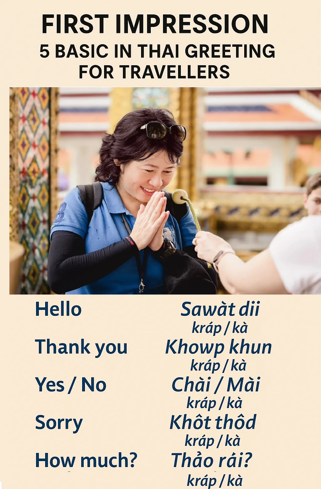 First Impression - Thai Greetings for Travellers
